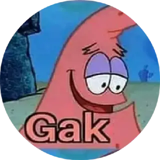 🏃 Patrick Star SpongeBob SquarePants Gak Dibujos animados, Patricio Estrella, Bob Esponja, Nickelodeon whatsapp sticker