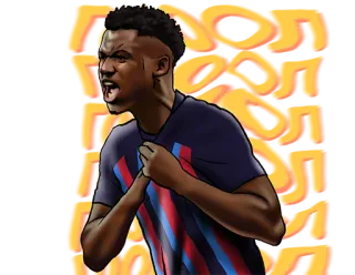 Стикеры от @newsbarca telegram stickers