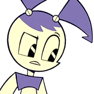 😐 Jenny Wakeman My Life as a Teenage Robot Dessin animé, Robot, Adolescent, Jenny Wakeman, Jenny Robot telegram sticker