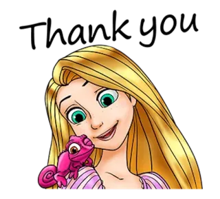👸 Rapunzel Tangled Rapunzel, Rapunzel - Neu verföhnt, Disney, Cartoon, Prinzessin, Chamäleon whatsapp sticker