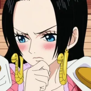 🧐 Boa Hancock One Piece Anime, Manga, One Piece, Boa Hancock, Personnage, Dessin animé whatsapp sticker