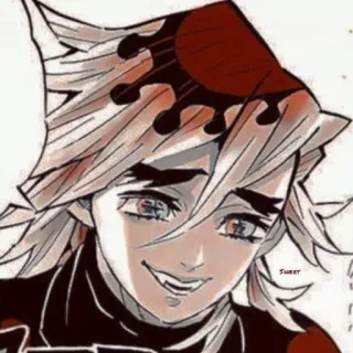 🚀 Sweet Anime, Manga, Personaggio, Dolce, Sorriso telegram sticker
