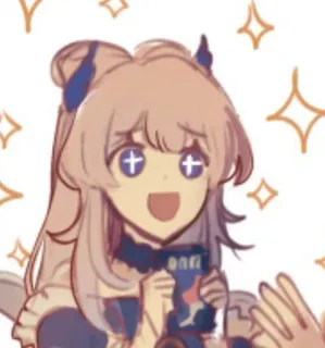 💗 ORI Anime, Niedlich, Kawaii, Mädchen, Charakter telegram sticker