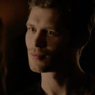 ✔️ Klaus Mikaelson The Vampire Diaries tv show, vampire, supernatural, paranormal, Klaus Mikaelson, The Vampire Diaries, actor, face telegram sticker