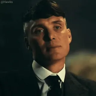 🥃 Tommy Shelby Peaky Blinders Cillian Murphy, crime, drama, Birmingham, England whatsapp sticker