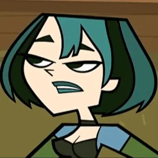 🐉 Gwen Total Drama dibujos animados, Gwen, Total Drama, adolescente, animado whatsapp sticker
