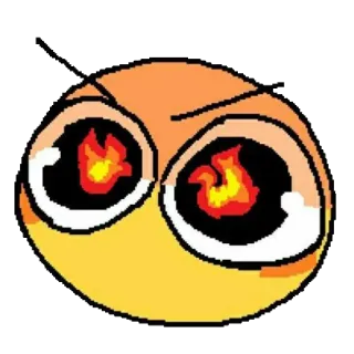 😈 Emoji, Colère, Feu, Meme, Sticker telegram sticker