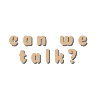 🙊 can we talk? falar, pergunta, conversa, perguntando, comunicação whatsapp sticker