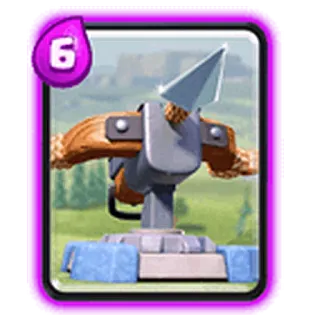 💜 clash royale, video game, crossbow, tower defense, strategy game telegram sticker