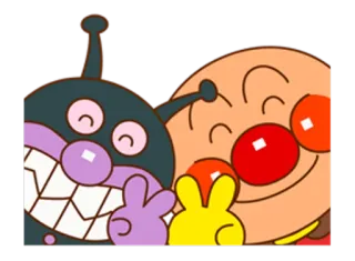 ✌ Cartone animato, Personaggio, Anime, Segno di pace, Amichevole telegram sticker