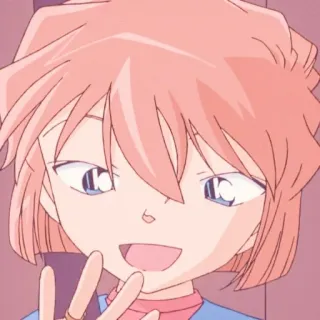 🌷 anime, character, illustration, manga, person, portrait telegram sticker