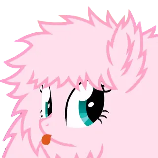 🤑 pony, cartoon, animal, cute, pink telegram sticker