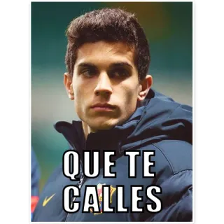 😒 QUE TE CALLES telegram sticker