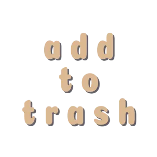 🗑 add to trash lixo, adicionar, descartar, resíduo whatsapp sticker