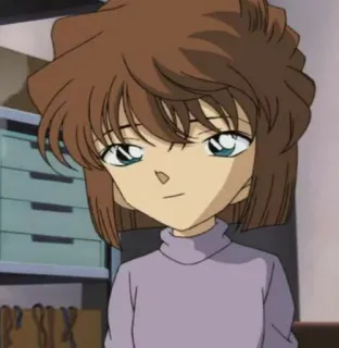 ☺️ Anime, Kreskówka, Postać, Dziewczyna, Animacja telegram sticker