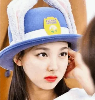 🐰 PARKING
ENFORCEMENT chapeau, oreilles de lapin, police du stationnement, costume, accessoires, mode telegram sticker