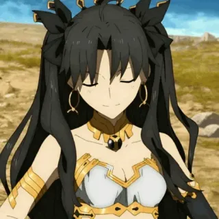 🙂 Ishtar Fate/Grand Order Anime, Fate Grand Order, Ishtar, Personaje telegram sticker
