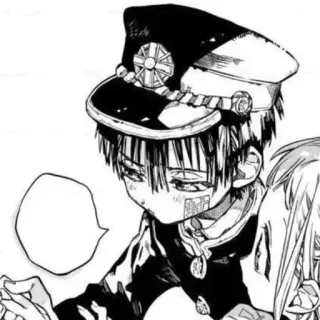 🕷 Hanako Toilet-bound Hanako-kun Hanako-kun, Anime, Mangá, Toilet-bound Hanako-kun, Fofo, Kawaii whatsapp sticker