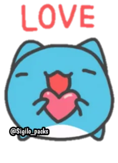 ❤️ LOVE
@Sigilo_packs 사랑, 귀여운, 스티커, 하트, 만화 telegram sticker