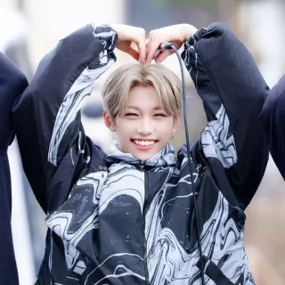 🎸 Felix K-pop, Stray Kids, Idol, Cantor, Celebridade telegram sticker