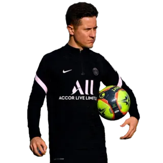 🤨 football, athlète, joueur, sport telegram sticker