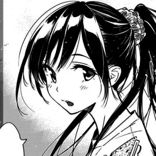 🎐 Anime, Manga, Mädchen, Charakter, Porträt, Illustration telegram sticker