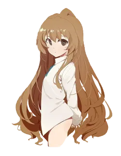 😇 Aisaka Taiga Toradora! Anime, Cartoon, Charakter, Toradora telegram sticker
