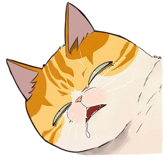 😪 kucing, kucing oranye, hewan peliharaan, hewan, kucing kartun, imut telegram sticker