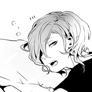 🐈 Anime, Manga, Schlafend, Entspannend, Ruhend telegram sticker