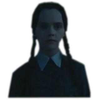 😟 Wednesday Addams Wednesday Mercredi, Mercredi Addams, Famille Addams, Gothique, Effrayant, Netflix telegram sticker