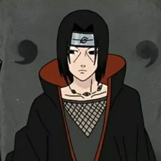 🙁 Itachi Naruto Аниме, Наруто, Итачи, Манга, Ниндзя, Шаринган telegram sticker
