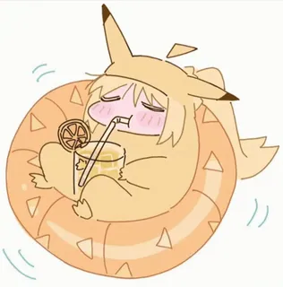 😌 Pikachu Pokemon whatsapp sticker