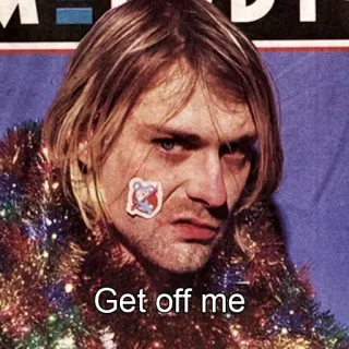 👺 Get off me telegram sticker