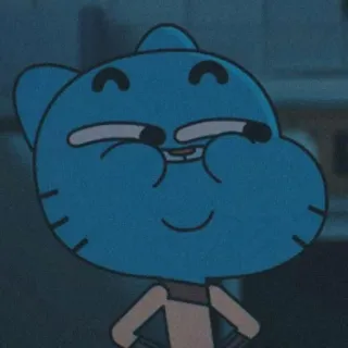 🍒 Gumball Watterson The Amazing World of Gumball Dibujos animados, Gato, Divertido, Gumball, El asombroso mundo de Gumball telegram sticker