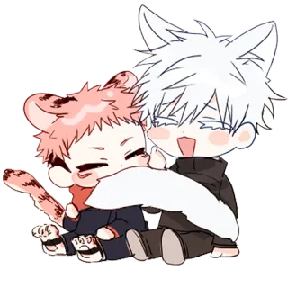 ❤️ chat, chaton, animal, illustration, mignon telegram sticker
