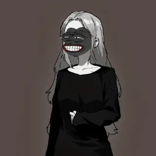 🥀 pepe, aanstootgevend, cartoon, meme telegram sticker