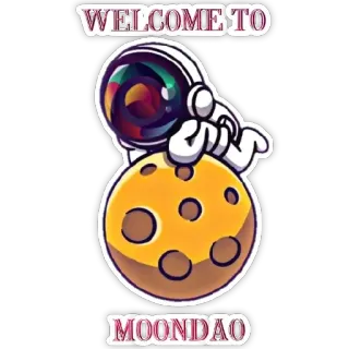 MoonDAO whatsapp stickers