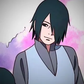 🍙 Sasuke Uchiha Naruto Sasuke, Naruto, Anime, Manga, Ninja, Personaje whatsapp sticker