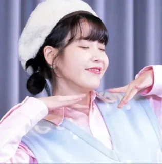 ❤ IU IU, cantante, K-pop, Idol, celebrità, coreana, donna telegram sticker