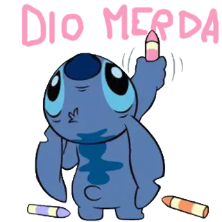 Stitch Scrive Cose (Sport Edition) telegram stickers