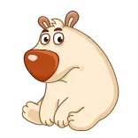 😒 くま, 動物, 漫画, かわいい whatsapp sticker