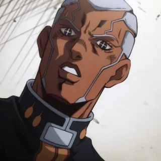 🌊 Enrico Pucci JoJo's Bizarre Adventure anime, manga, jojo, enrico pucci telegram sticker