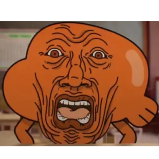 😨 Darwin Watterson The Amazing World of Gumball telegram sticker
