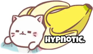 Bananya stickers by @dekurii telegram stickers