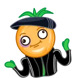 🤷‍♂️ onion, vegetable, cartoon, funny, chef telegram sticker
