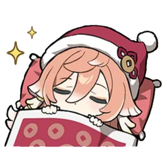 😴 dormir, animé, dessin animé, mignon, kawaii, chibi telegram sticker