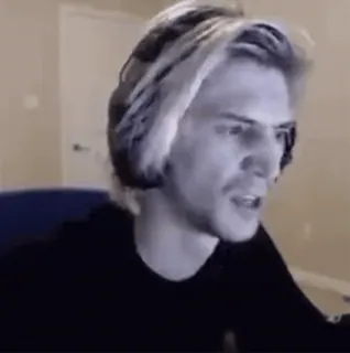 😨 xQc xQc, Streamer, Gamer, Personalidade da internet telegram sticker