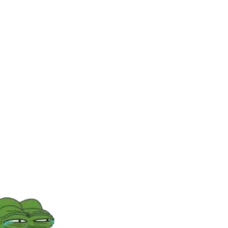 🐸 Pepe the Frog pepe, sapo, chorando, meme, triste whatsapp sticker