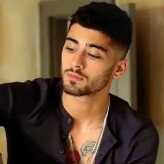 ➰ Zayn Malik 歌手, 有名人, ポートレート, 男性, ハンサム telegram sticker
