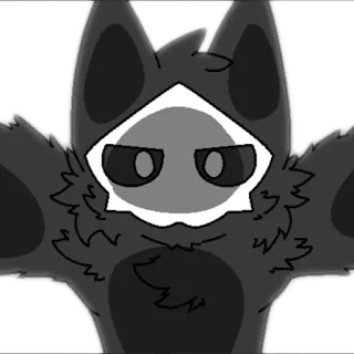 😶 Puro Changed furry, game, latex, transfur, monster telegram sticker